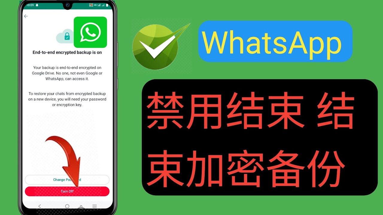 WhatsApp怎么取消加密？