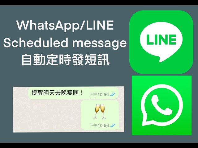 WhatsApp可以定时发送消息吗？